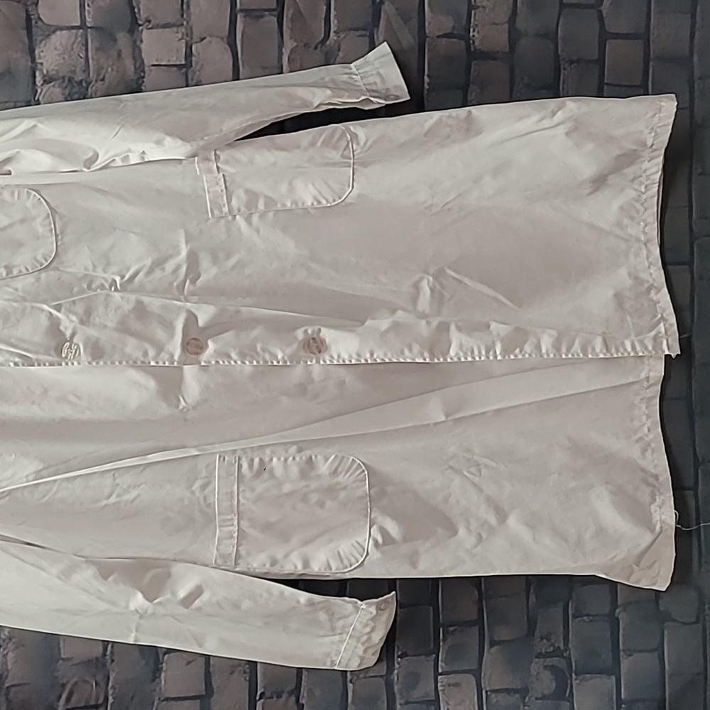 Men's White Lab Coat Halloween Costume - Picture 3 of 12